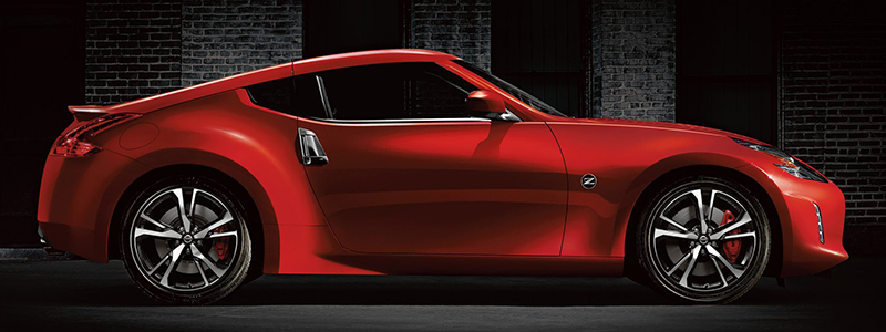 2019 Nissan 370Z Red Exterior Side View in Coral Springs FL