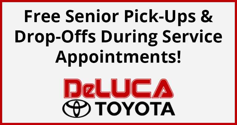 DeLuca Toyota Senior Specials