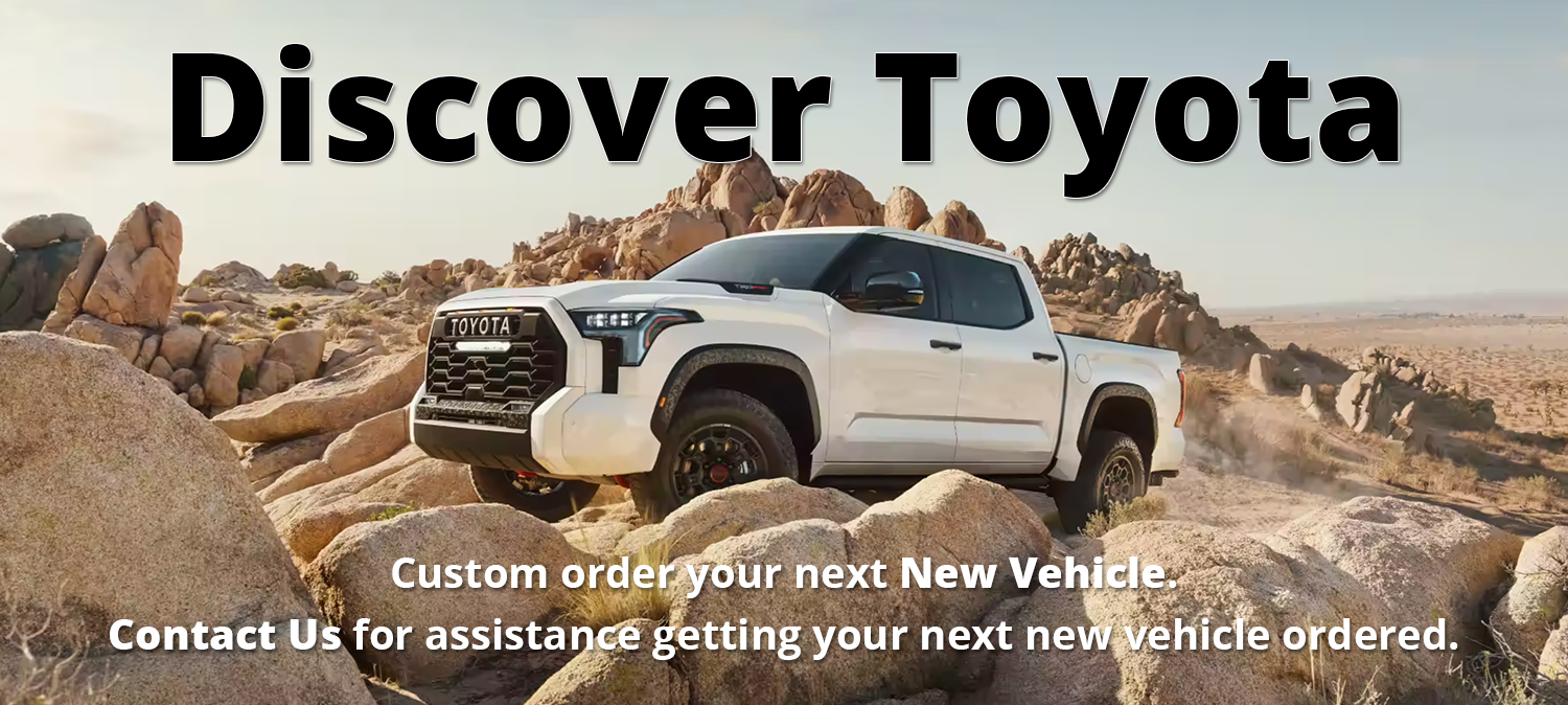 Pre-Order Your Next Toyota