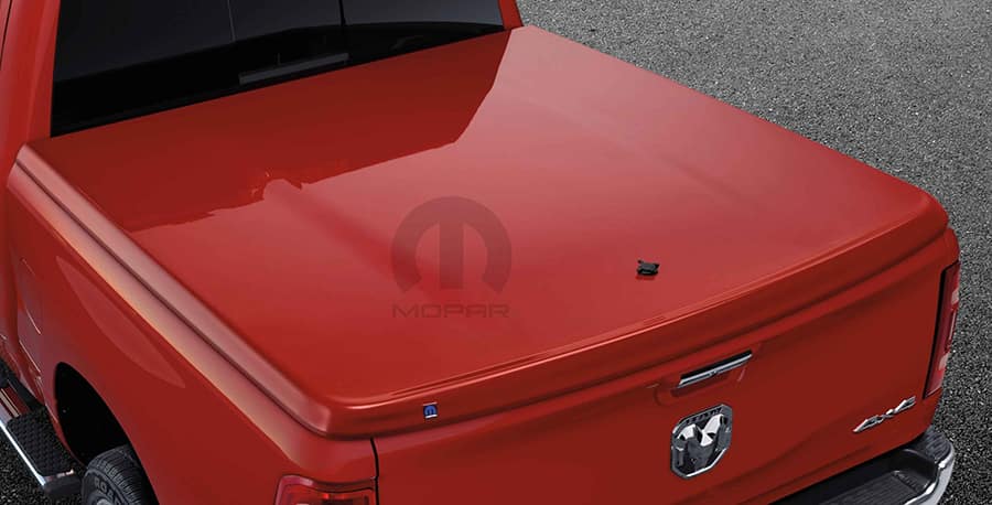 Red RAM Truck Bed Accessory