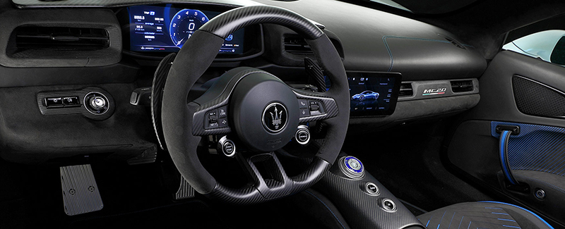 Interior of Used Luxury Vehicle