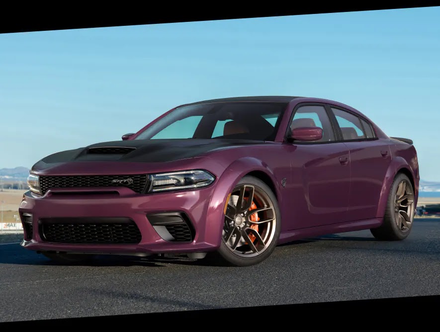 Purple Dodge Charger